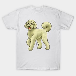 Dog - Labradoodle - Yellow T-Shirt